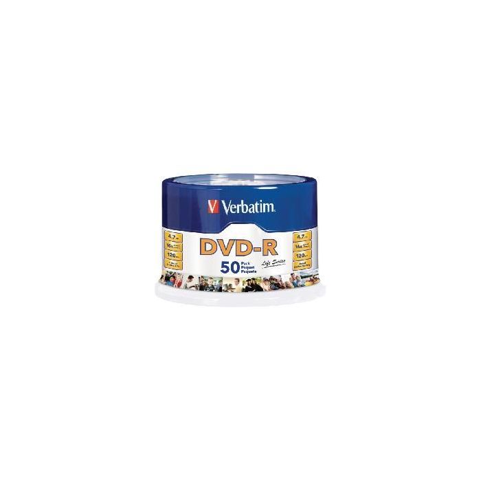DVD-R VERBATIM 4.7GB 16X SPINDLE C50 