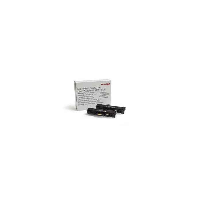TONER XEROX DUAL PACK NEGRO WC32153225 6000 PAG. 