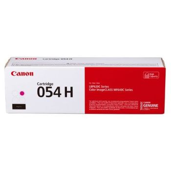 TONER CANON CARTRIDGE 054H 2300 PÁGINAS COLOR MAGENTA