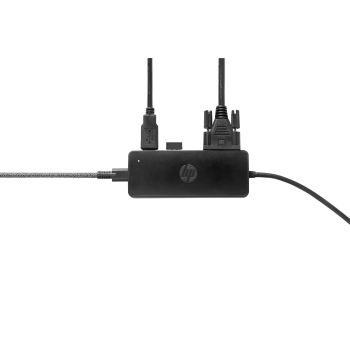 ADAPTADOR HP USB-C TRAVEL HUB G2 COLOR NEGRO