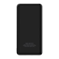 POWER BANK VORAGO PB-45010000 MAH NEGRO USB Y TIPO C LCD 