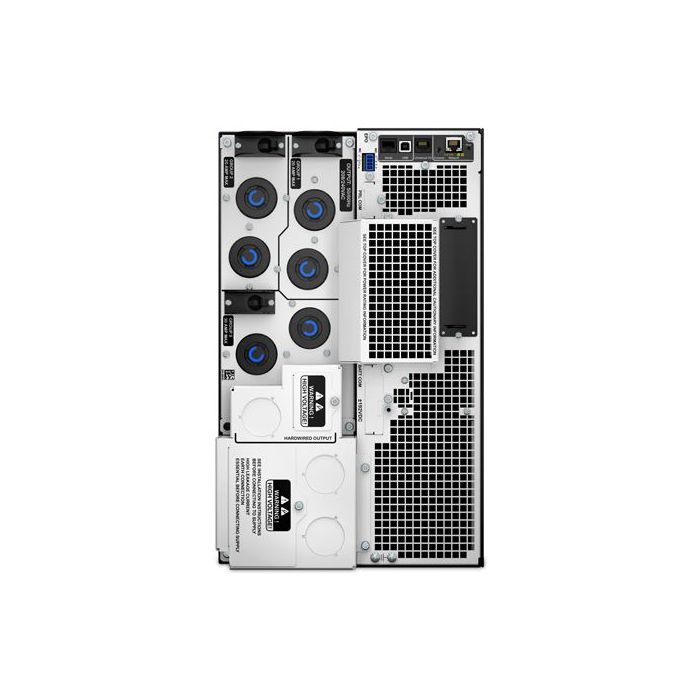 UPS APC 10000VA10000W 208V DOBLE CONVERSIÓN EN LÍNEA ONDA SINUSOIDAL 6 SALIDAS COLOR NEGRO