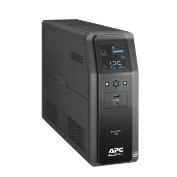 BACK UPS APC 1350VA810W 120V 10 TOMAS DE SALIDA 2 PUERTOS USB DE CARGA AVR INTERFAZ LCD LAM