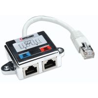 DISTRIBUIDOR INTELLINET RJ45 MODULAR 1X2 CAT5E