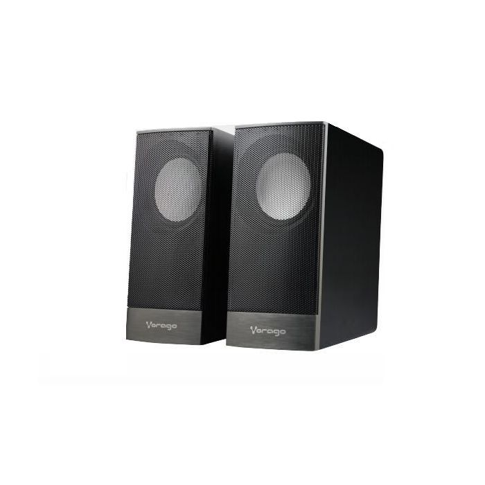 BOCINAS VORAGO SPK-106 NEGRO USB PASIVAS PARA COMPUTADORA 2.