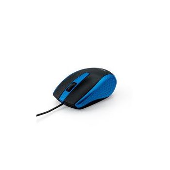 MOUSE ÓPTICO VERBATIM CON CABLE COLOR AZUL