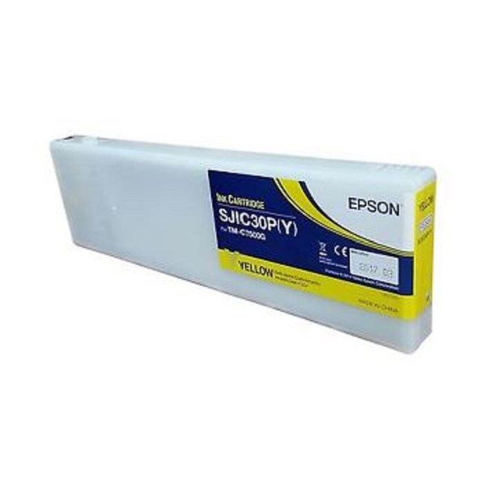 EPSON SJIC30P(Y) CARTUCHO DE TINTA ORIGINAL AMARILLO