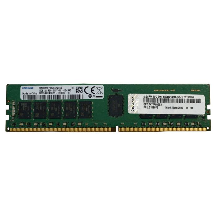 LENOVO 4X77A77495 MÓDULO DE MEMORIA 16 GB 1 X 16 GB DDR4 3200 MHZ ECC