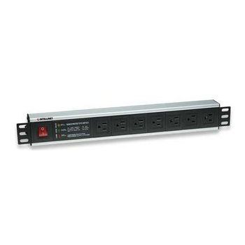 INTELLINET 207102 LIMITADOR DE TENSIÓN NEGRO 7 SALIDAS AC 120 V 3 M