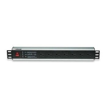 INTELLINET 207102 LIMITADOR DE TENSIÓN NEGRO 7 SALIDAS AC 120 V 3 M 2