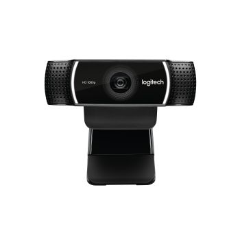 CAMARA WEB LOGITECH C922 PRO PARA STREAMING HD 1080P USB COLOR NEGRO