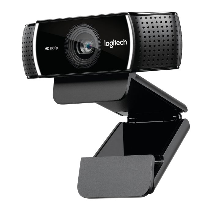 CAMARA WEB LOGITECH C922 PRO PARA STREAMING HD 1080P USB COLOR NEGRO