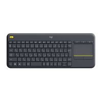 TECLADO LOGITECH K400 PLUS INALÁMBRICO CTOUCHPAD COLOR NEGRO
