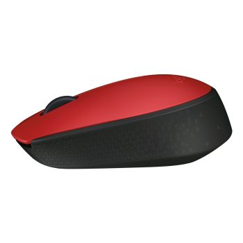 MOUSE LOGITECH M170 INALÁMBRICO PLUG AND PLAY USB COLOR ROJO