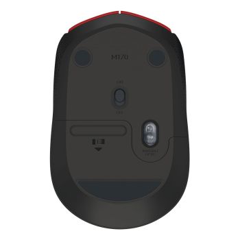 MOUSE LOGITECH M170 INALÁMBRICO PLUG AND PLAY USB COLOR ROJO 2