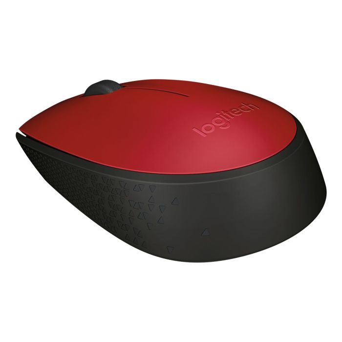 MOUSE LOGITECH M170 INALÁMBRICO PLUG AND PLAY USB COLOR ROJO