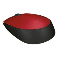 MOUSE LOGITECH M170 INALÁMBRICO PLUG AND PLAY USB COLOR ROJO