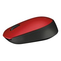 MOUSE LOGITECH M170 INALÁMBRICO PLUG AND PLAY USB COLOR ROJO