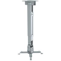 SOPORTE PROYECTOR MANHATTAN 20 KG MONTAJE TECHOPARED MOVIMIENTO ARTICULADO COLOR PLATA