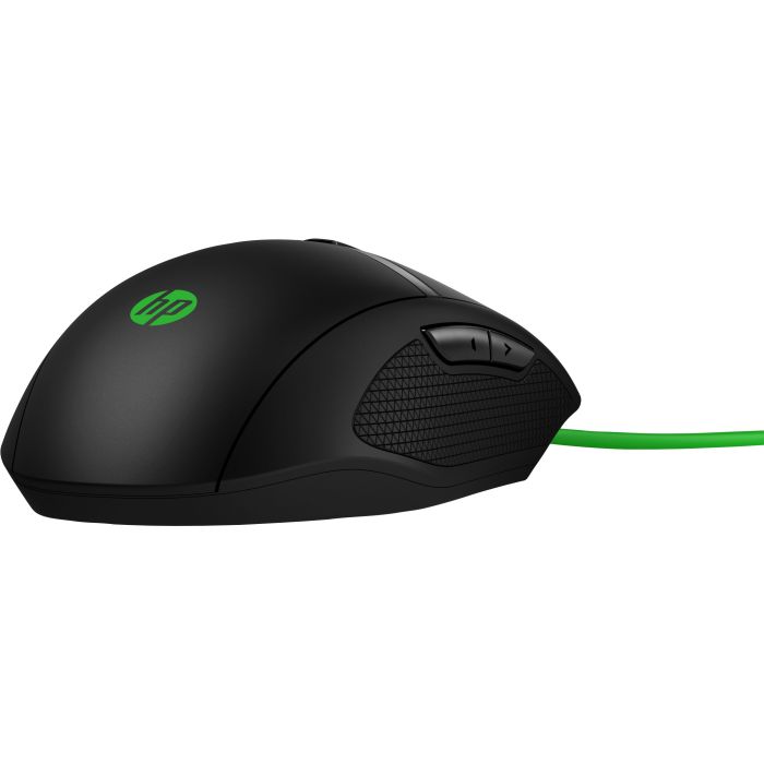 MOUSE HP 300 PAVILION GAMING 5000 DPI COLOR NEGRO-VERDE