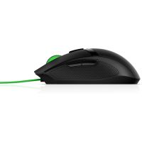 MOUSE HP 300 PAVILION GAMING 5000 DPI COLOR NEGRO-VERDE
