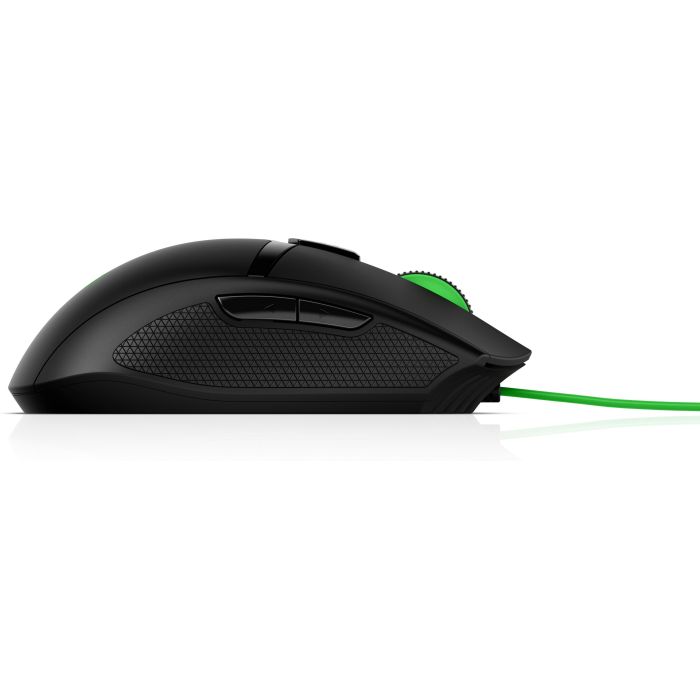 MOUSE HP 300 PAVILION GAMING 5000 DPI COLOR NEGRO-VERDE