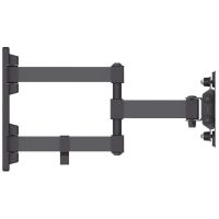 SOPORTE MONITOR MANHATTAN 13 A 27 PARED MOVIMIENTO ARTICULADO COLOR NEGRO
