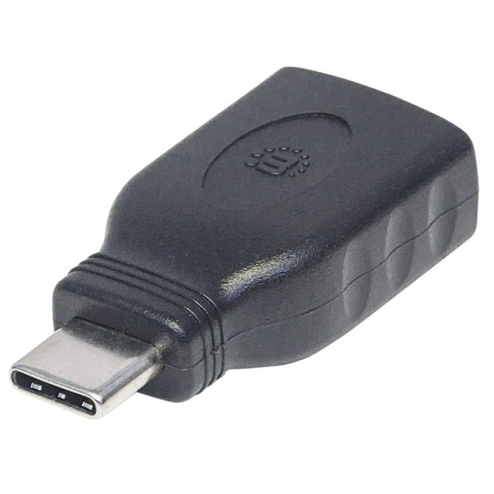 ADAPTADOR MANHATTAN USB-C 3.1 GEN 1 SUPER VELOCIDAD CMAH 5 GBPS COLOR NEGRO