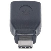 ADAPTADOR MANHATTAN USB-C 3.1 GEN 1 SUPER VELOCIDAD CMAH 5 GBPS COLOR NEGRO