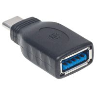 ADAPTADOR MANHATTAN USB-C 3.1 GEN 1 SUPER VELOCIDAD CMAH 5 GBPS COLOR NEGRO