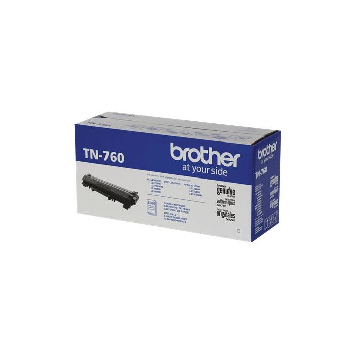 TONER BROTHER TN760 ALTO RENDIMIENTO NEGRO