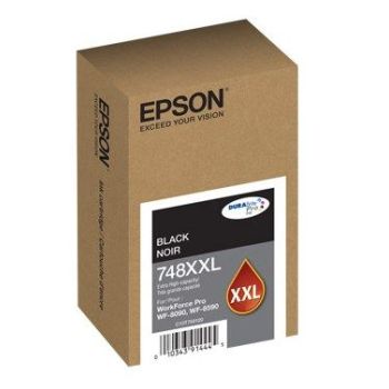 TINTA EPSON T748XXL CAPACIDAD EXTRA ALTA WF-6090 WF-6590 COLOR NEGRO