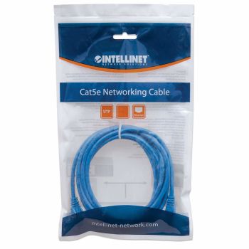CABLE PATCH INTELLINET 0.5M(1.5F) CAT 6 UTP COLOR AZUL 2