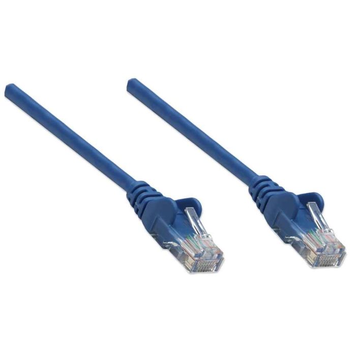 CABLE PATCH INTELLINET 0.5M(1.5F) CAT 6 UTP COLOR AZUL