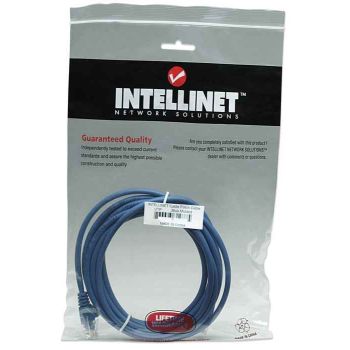 CABLE PATCH INTELLINET 1.0M(3.0F) CAT 5E UTP COLOR AZUL 2