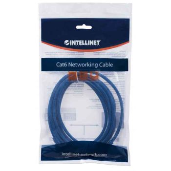 CABLE DE RED PATCH CAT6 RJ45 3.0M AZUL 2