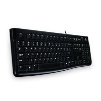 TECLADO LOGITECH K120 NEGRO USB ANTISALPICADURAS
