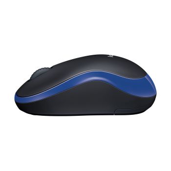 MOUSE LOGITECH M185 INALÁMBRICO 1000 DPI PLUG AND PLAY COLOR AZUL