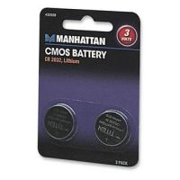BATERIA PILA CMOS CR2032 2 PIEZAS 3V LITIO TARJETA MADRE