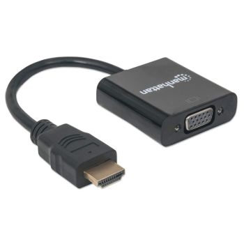 CABLE ADAPTADOR CONVERTIDOR HDMI A VGA HD15 1080P MACHO-HEMBRA 2