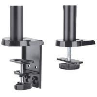 SOPORTE MONITOR MANHATTAN UNIVERSAL PARA 2 MONITORES 17 A 32 PISTÓN GAS HASTA 8 KG