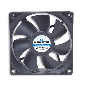 VENTILADOR MANHATTAN 4 PINES PC 80X80X25 MM 2