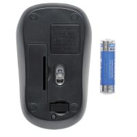 MOUSE MANHATTAN SUCCESS INALÁMBRICO ÓPTICO 1000 DPI COLOR NEGRO-AZUL