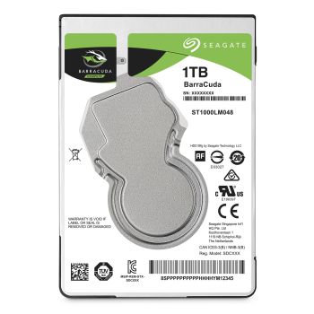 SEAGATE BARRACUDA 2.5 DISCO DURO INTERNO 1 TB 5400 RPM 128 MB 2.5 SERIAL ATA III