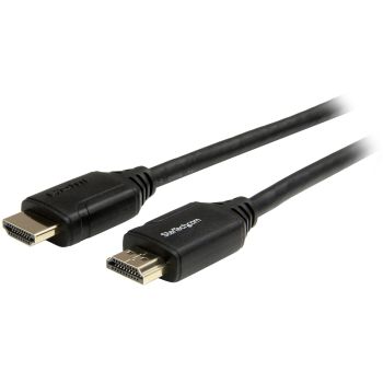 STARTECH.COM CABLE DE 2M HDMI 2.0 CERTIFICADO PREMIUM CON ETHERNET - HDMI DE ALTA VELOCIDAD ULTRA HD DE 4K A 60HZ HDR10 