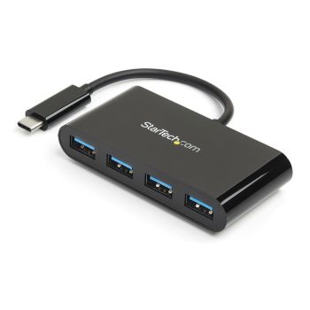 HUB CONCENTRADOR USB 3.0 USB-C  A 4 PUERTOS USB A