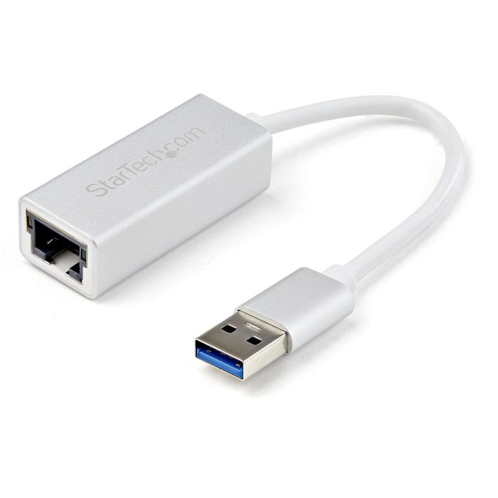 STARTECH.COM ADAPTADOR DE RED ETHERNET GIGABIT EXTERNO USB 3.0 - PLATEADO