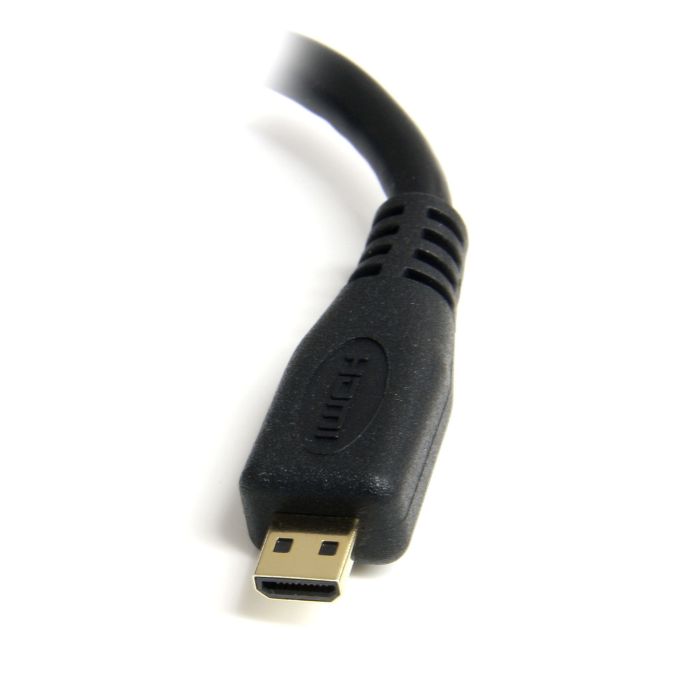 STARTECH.COM ADAPTADOR MICRO HDMI A HDMI - VÍDEO 4K 30HZ -CABLE ADAPTADOR DONGLE MICRO HDMI TIPO D DE ALTA VELOCIDAD A H