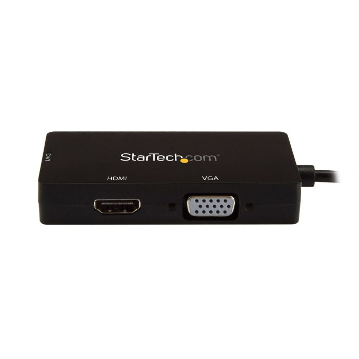 STARTECH.COM ADAPTADOR USB-C DE VÍDEO MULTIPUERTOS - 3EN1 - 4K 30HZ - NEGRO