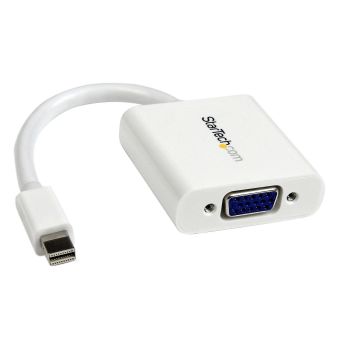 STARTECH.COM ADAPTADOR CONVERSOR DE VÍDEO MINI DISPLAYPORT DP A VGA - 1920X1200 - ACTIVO- BLANCO